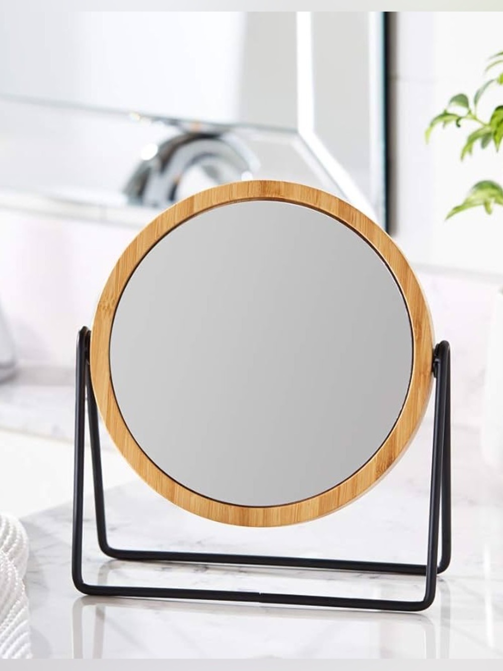 Bamboo Vanity Mirror